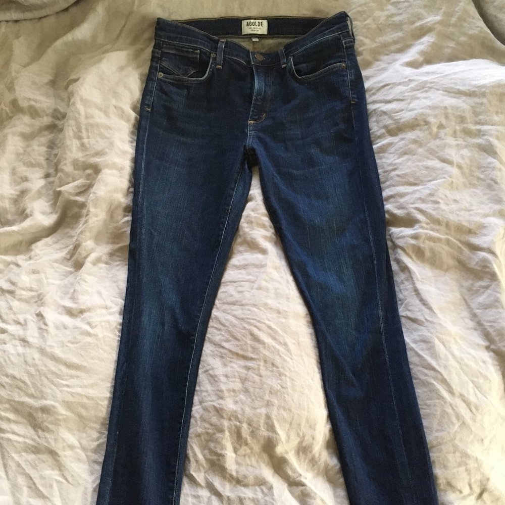 AGOLDE Sophie Midrise Skinny Jeans 28